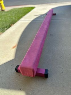 Pink Gymnastics Beam