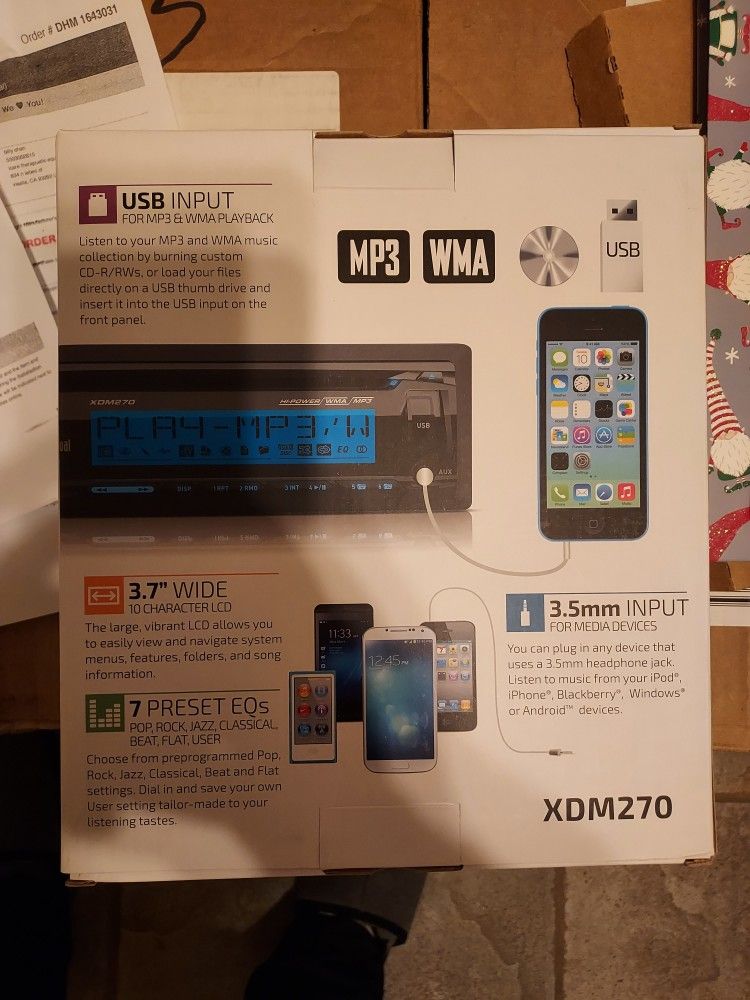 Car Dual Mp3 /WMA CD Receiver