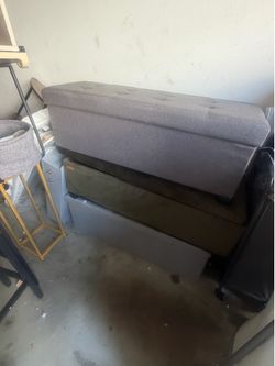 Bench storage box $40 EACH