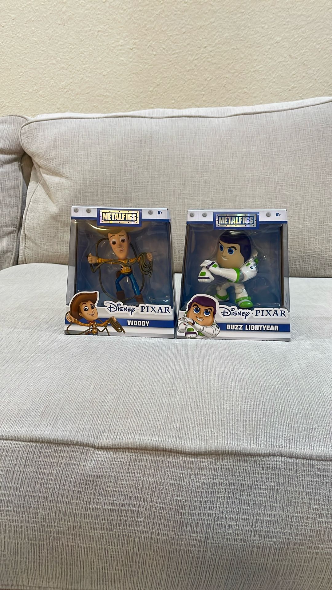 Metalfigs Disney Pixar Buzz & Woody - 4” Inch