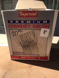 New-In/Box Chimney Brush for 6 inch Flue