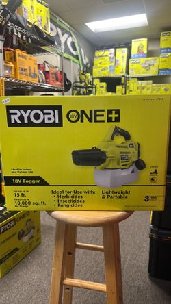 Ryobi ONE + 18v fogger kit w/ 2ah battery and charger