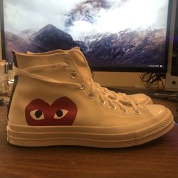 CDG Converse High Tops