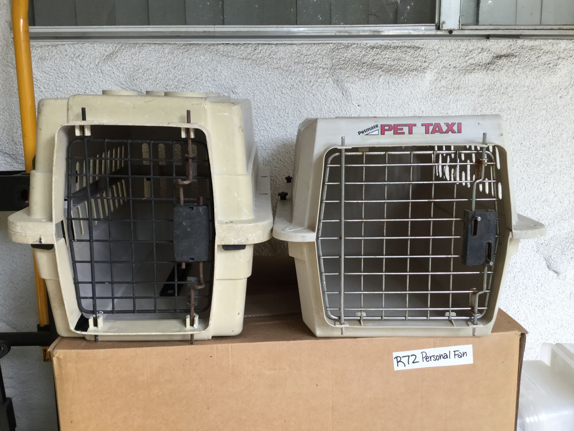 2 small Dog crates