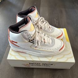 Jordan 2 Maison Chateau Rouge Size 10.5