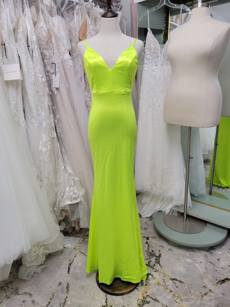 New Neon Prom Dress