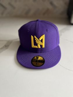 LAFC Purple & Gold New Era Cap size 6 7/8