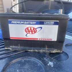 AAA car battery, 750 CCA,
