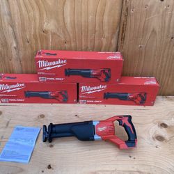 Milwaukee Sawzall M18 Cordless Recip Saw Model 2621-20 (Tool Only)