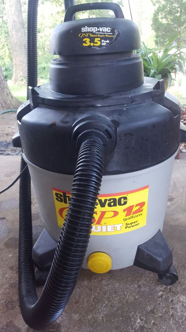 Shop Vac QSP 12 gallons 3.5 Peak Hp for Sale in Festus, MO OfferUp