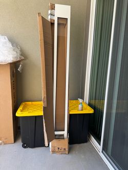 Sliding Door Pet Door Insert Panel
