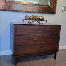 NICE SOLID WOOD MCM DRESSER 