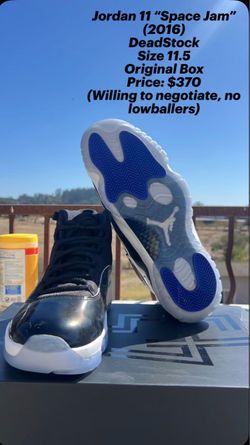Air Jordan 11 Space Jam 2016 Size 11.5