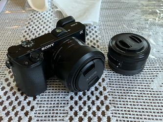 Sony Alpha a6000 24.3MP Mirrorless Digital Camera w/16-50mm OSS Lens English