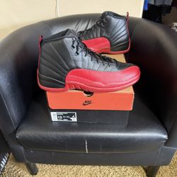 Brand new Air Jordan Flu Game  12’s size 13 with original box and proof of purchase.