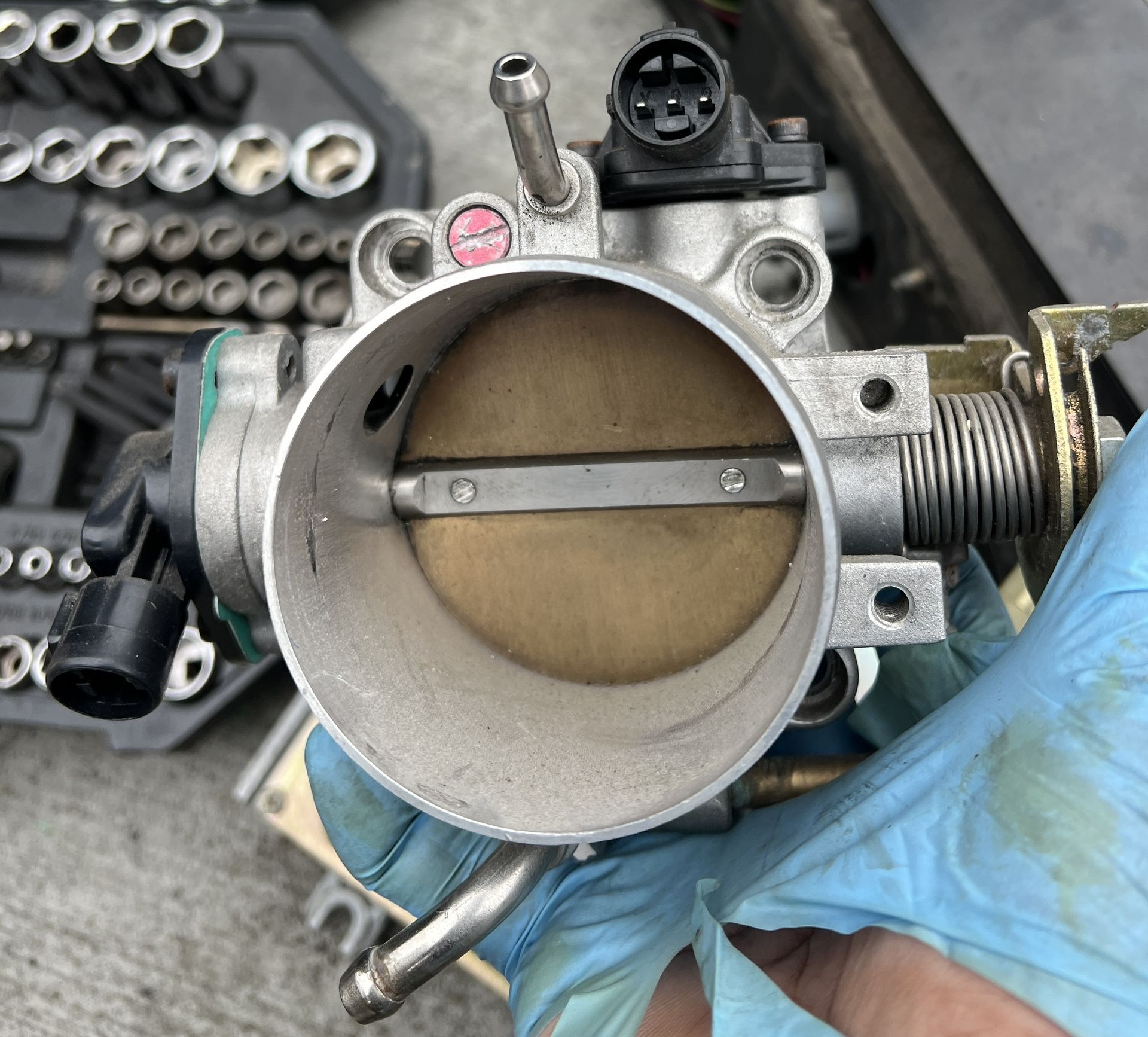 70mm Skunk2 Alpha Throttle Body W/thermal Gasket
