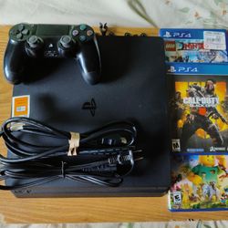 PS4 Slim Bundle w/Controller + Call Of Duty + 2 LEGO Games 