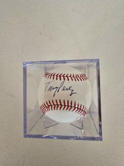 Tony Perez Signed Baseball JSA COA