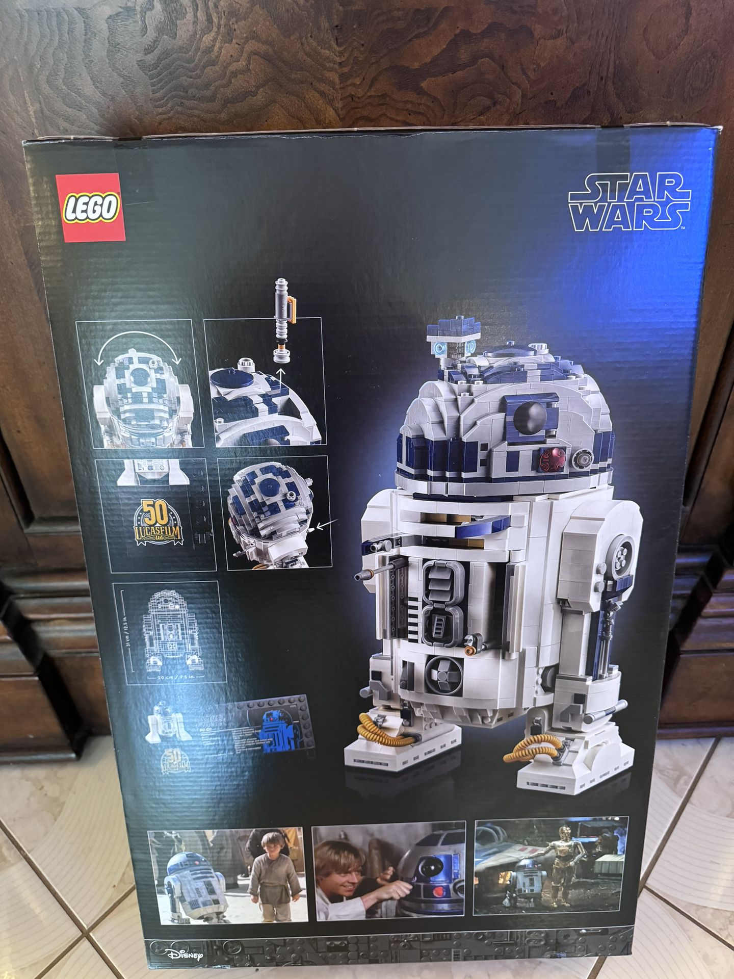 LEGO Star Wars R2-D2 Droid Building Set 75308 BRAND NEW
