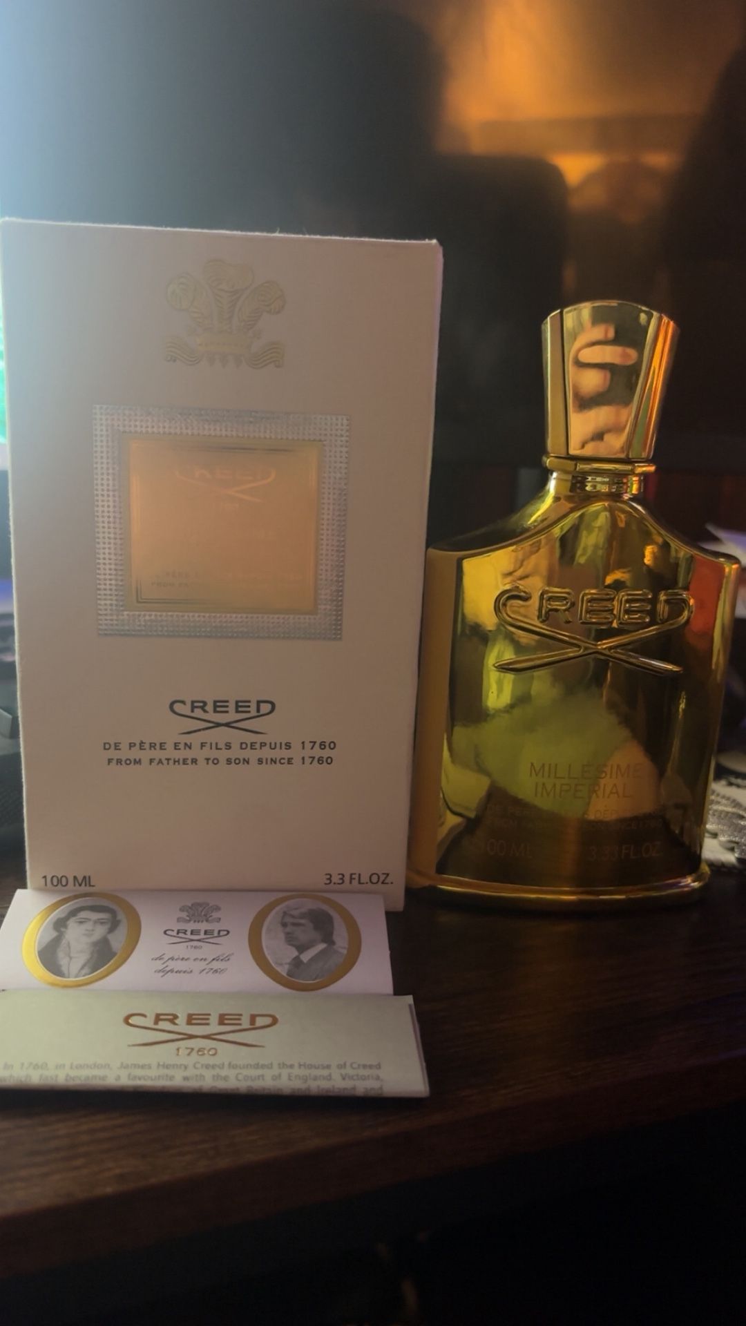 Brand New Creed Millesime Imperial