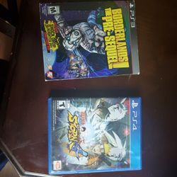 Ps4 Naruto Storm 4 & Ps3 Borderlands The Pre-sequel