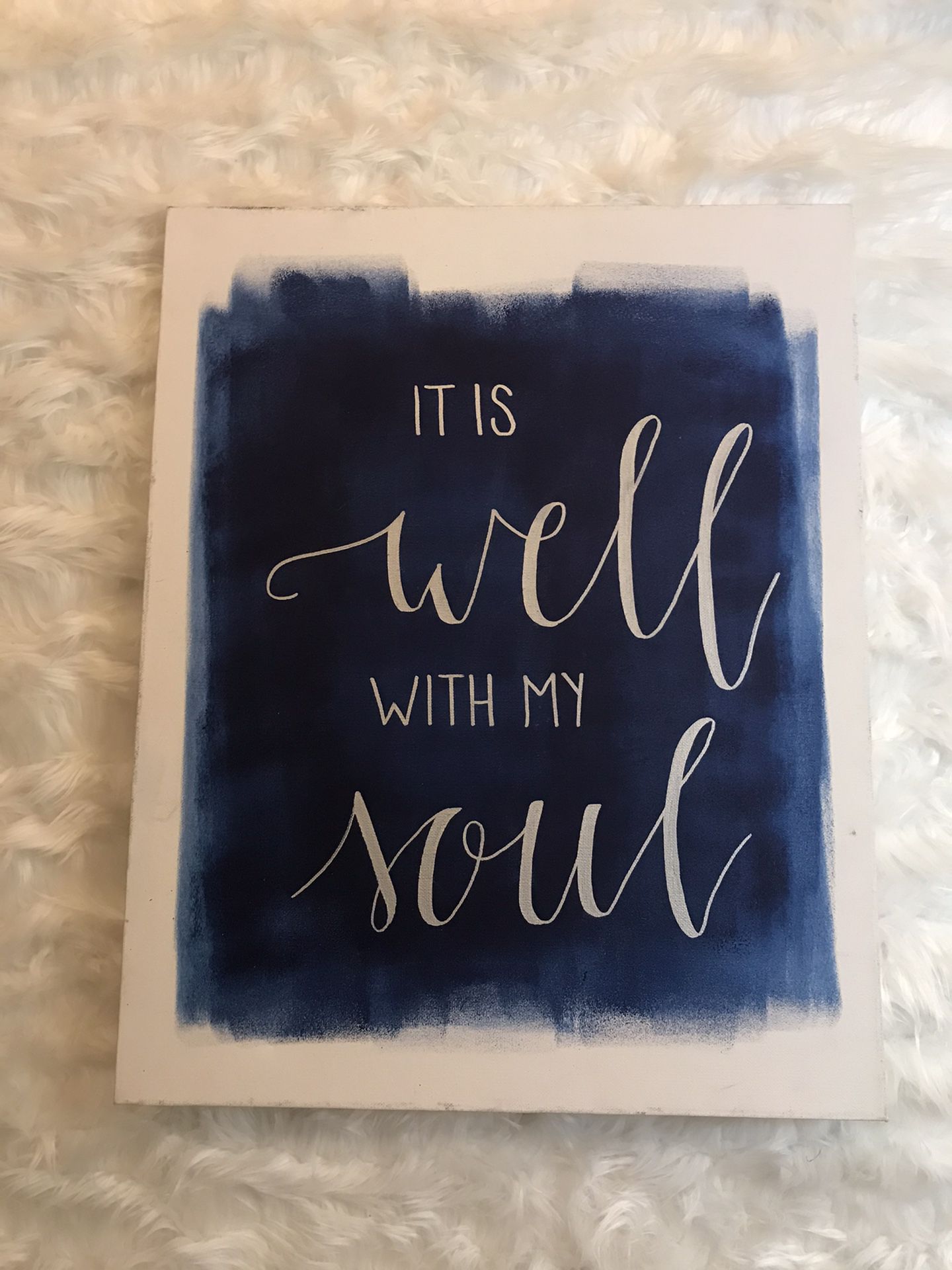 It is well with my soul canvas original