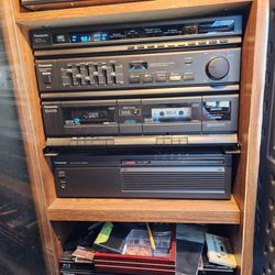 Vintage Panasonic Complete Stereo SA-H30 System. 
