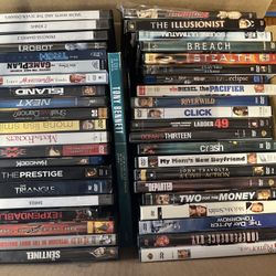 150+ BLUE RAY & DVD’s 