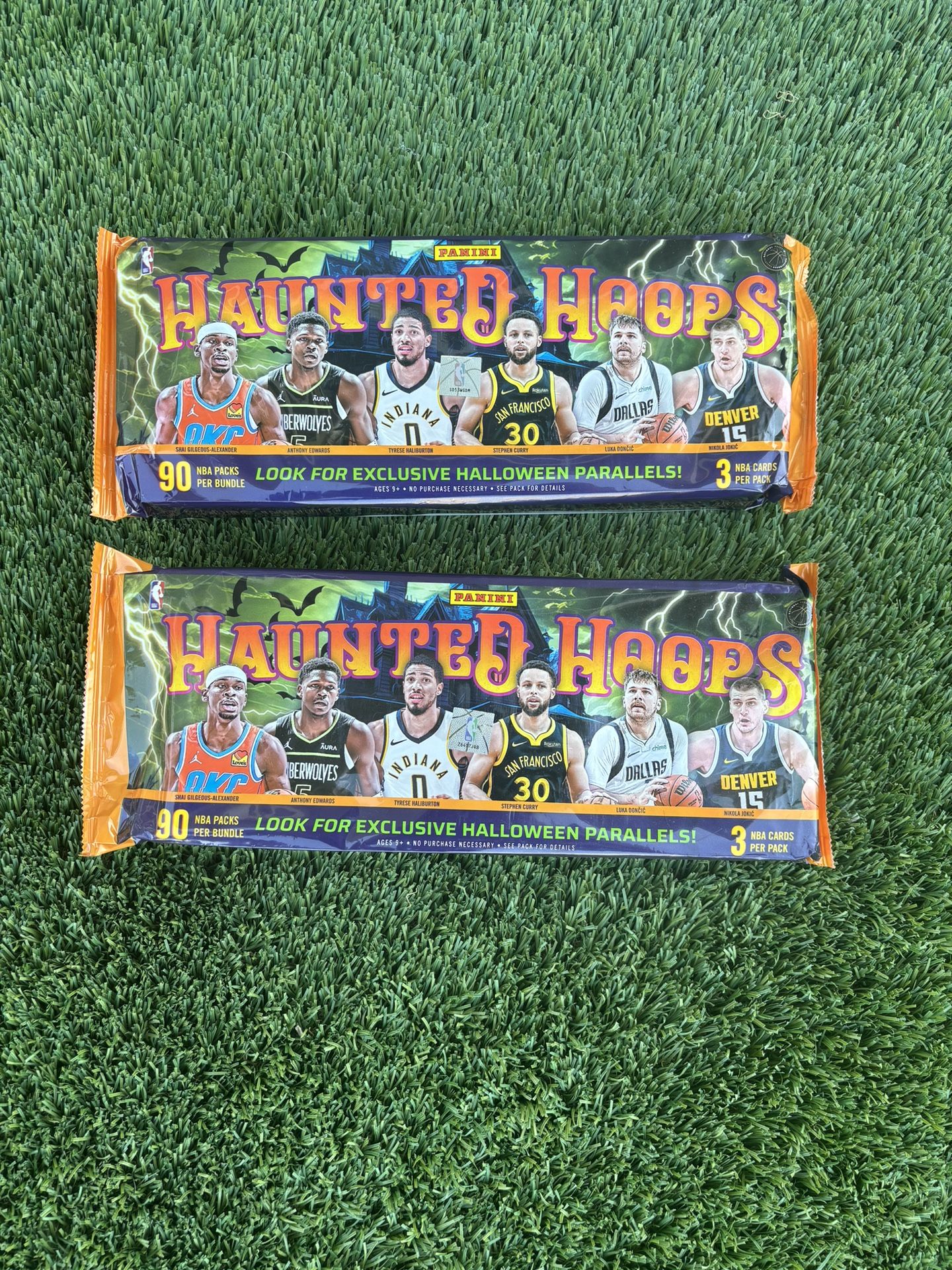 2023-24 Panini Haunted Hoops NBA 90 Packs - 270 Cards
