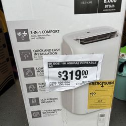 Toshiba 8,000 BTU Portable AC – Like New $250 (Paid $341 at Home Depot)