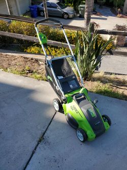 Greenworks Lawnmower