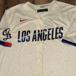 New Men’s Size Medium & XL Nike LA Dodgers City Connect Jersey