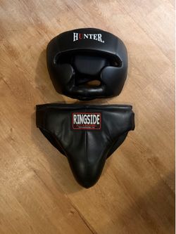 Boxing head gear & groin protector