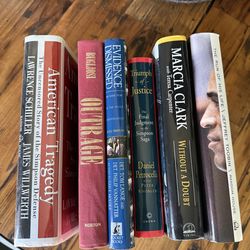 O. J. Simpson trial - Hardcover books