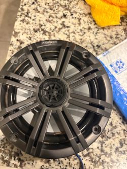 Kicker 6.5 marine speakers
