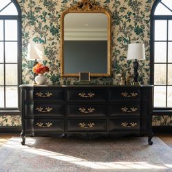 Moody Vintage French Provincial Dresser