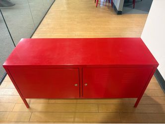 IKEA Storage Cabinet (Red)