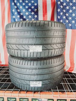 ⭐️ 305/30ZR20 PIRELLI PZERO MAX PERFORMANCE BMW PORCHE MUSTANG CORVETTE INFINITI CAMARO CHARGER HELLCAT PORSCHE FERRARI 305 30 20 USED TIRES