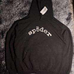VVS Spider hoodie Black