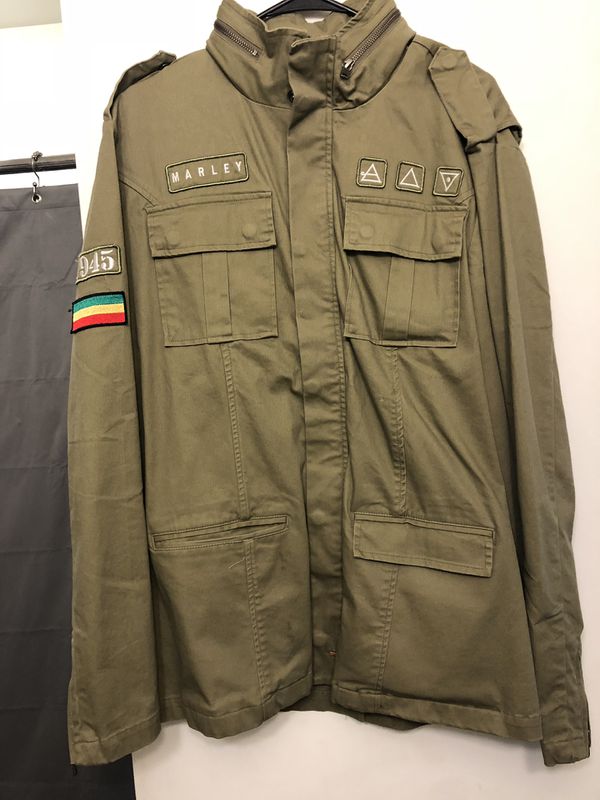 Vintage Bob Marley army jacket size medium for Sale in Phoenix, AZ ...