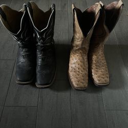 2 pairs of Boots 