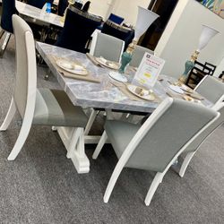 7pc Dinning Table Set $999