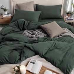 Queen Duvet Cover With Pillow Cases 