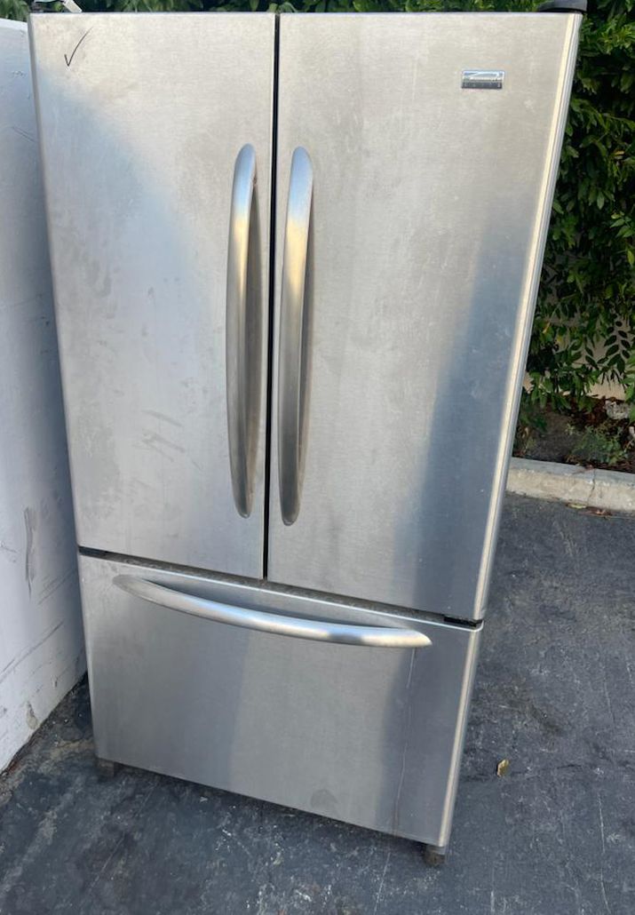 Kenmore 3 Door Counter depth Stainless Steel Refrigerator
