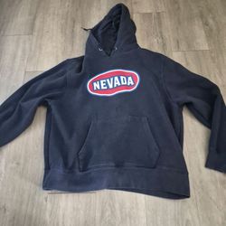 State of Mine ("Nevada") Blue Hoodie Sweatshirt Adult Unisex XLarge A006