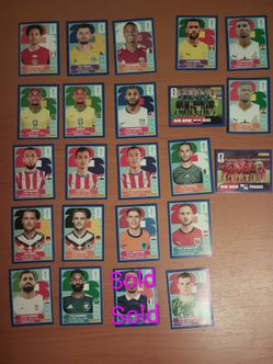Panini FIFA World Cup 2026 sticker cards Blue Parallel