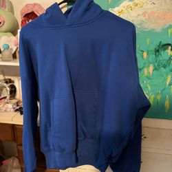 Yeezy Gap Royal Blue Hoodie Sz S/M
