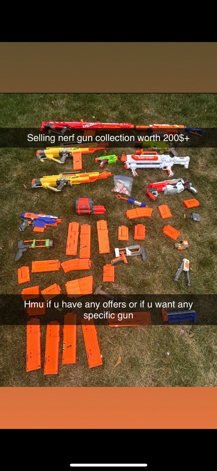 Nerf Gun Collection