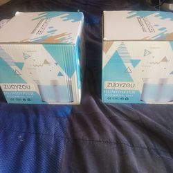 Colorful light humidifier