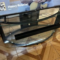 Glass Tv Stand 